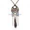 Organic Hand Makeing 3 Color Dreamcatcher Shape Necklace