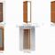 fasion design Wooden sauna door with brown color glass Kd-7065