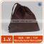 Guangdong factory custom logo pouch with drawstring bracelet packaging bag for velvet bag jewelry