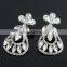 Latest Fashion Hot Sale Bling Fancy Crystal Earrings Wholesale J0784Y