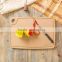 natural rice husk silicone shatter proof wooden chopping board