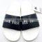 Emboss logo sandals personalized slide slippers for men women