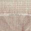 plaid yarn dyed linen fabric