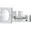 Copper Metal LED Cosmetic Mirror Wall Mounted for Bathroom