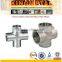butt weld pipe fitting cross