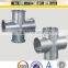 ASTM A 403 304/316 Seamless stainless steel 4-way cross pipe fitting
