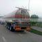 China Shandong manufacturer selling good quality stainless steel liquid oil tanker trailer for sale