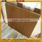 Yellow wooden sandstone wall