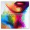 2016 Newest design modern abstract painting acrylic oil mixed drawing canvas art wholesale
