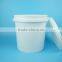 10kg Paint Bucket, PP Latex container, Plastic Bucekt for Construction Material