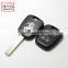 Good Price peuguot key shell for 307 blank 2 button with logo Car Key peugeot romote key case