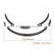 1Pair 29" PP Texture Diffuser Bumper Wide Body Fender Flares Lip For BMW Audi( FIT: universal )