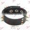 Simple Brown 8mm Leather Bracelet for Kids Bracelet Jewelry (LB151107)