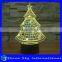 Creative Christmas Decoration 3D LED Night Light Christmas Tree Projector Night Light Indoor Outdoor Decoration Touch Light