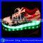 Different Designs Factory Original Black Led Shoes US Flag Design Shoes