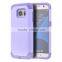 Silicone Case 2 in 1 Armor Shockproof Hybird TPU+PC Hard Back Cover for iPhone6 6s 6Plus 6sPlus Samsung Galaxy s6 s6edge