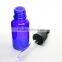 20ml Blue Glass Dropper Bottle