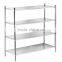 Stainless Steel Free-standing 4 layer Shelving For Storage Supermarket and Restaurant GR-405