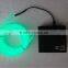 bright el wire 2.3mm 5M+9V rechargeable battery inverter on/flash/adjustable brigtness