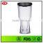 14oz plastic promotional bpa free beer tumbler with lid