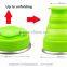 Wholesale Travel Portable Silicone Folding Coffee Cup, Silicone Foldable Cup