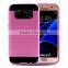 Hot selling 2 in 1 siries for samsung galaxy s7 metal case