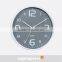 DEHEN 12 inch cheap embossed modern design plastic clock