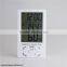Large LCD diplay Digital Thermometer with Humidity Build-in & External Sensor Temperature And Humidity Clock