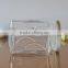 Wholesale square shaped storage glass jar with glass lid large capacity