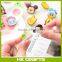 Promotional Lovely Cartoon mini soft PVC memo clip/multifunction Cartoon clip