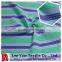 92% polyester 8% Spandex Yarn Dyed fleece stripe jersey fabric for garment