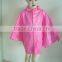 transparent rain ponchos /kids rain poncho/lovely printed kids poncho