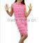 2015 Hot Sale Child Fancy Dress Black Fringed Flapper Dress
