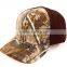 Wholsale Curved Bill Realtree Camo Baseball Snapback Camouflage Leaf Trucker Hat