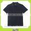 customized men's navy cotton high quality blank polo shirt