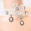 MYLOVE Lolita Gothic Collar Choker White Lace Pandent Necklace Gift MLY270