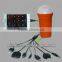 hot selling products solar led lamps with cell phone charging