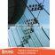 Commercial frameless glass curtain wall exterior glass panel for wall glass