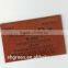 Fashion design PU fake leather patch for denim