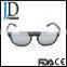 wholesale mirror polarized carbon fiber sunglasses with blinds