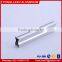 Polished silver wardrobe aluminum profiles