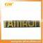 Wholesale custom metal printing aluminium labels/ nameplates