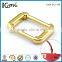 Hollowed metal ladies shoe accessories shoes buckle