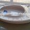 FG520PP Automatically Closing Toilet Seat With Adjustable Hinge From China