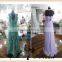 RSE251 Wholesale Made To Order Halter Neckline Ruffles Chiffon China Bridesmaid Dresses