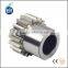 cnc customized aluminum brass alloy sewing grinding printing gas 3 inch brass ball valve with lock plastic injection pom/pp/pe
