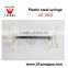 Made of high quality plastic steel syringe veterinary injector syringes for animal