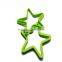 Silicone Material mini star shape egg mold with two items