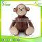 100% Cotton Stuffed Plush Brown Monkey funny plush toys for children