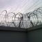 galvanized razor blade barbed wire / razor wire fence / barbed wire in china